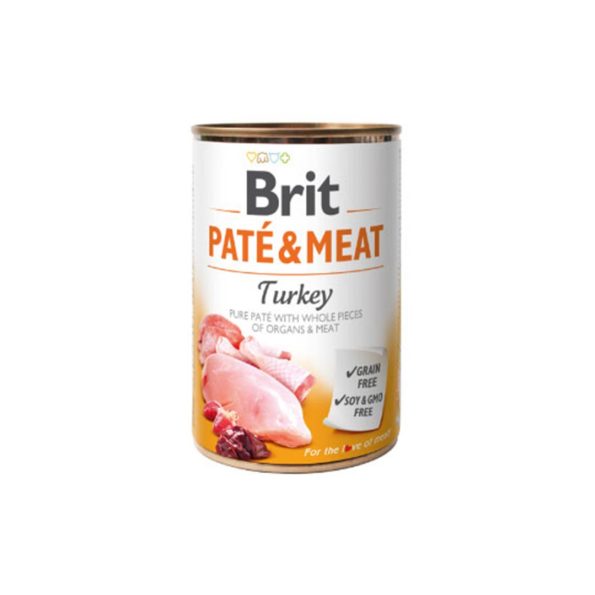 turkey 595x595 - Brit Pate & Meat Pavo