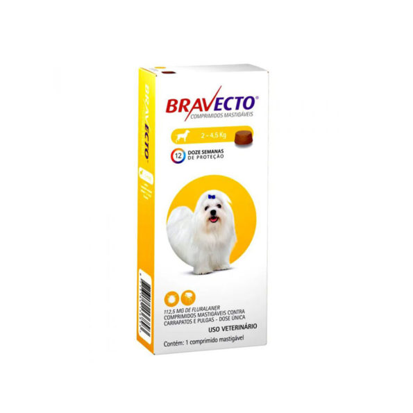 Br2 595x595 - Bravecto 2 - 4,5 Kg