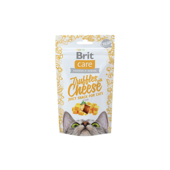 cheese 595x595 - Brit Care Snack Cat Truffles Cheese